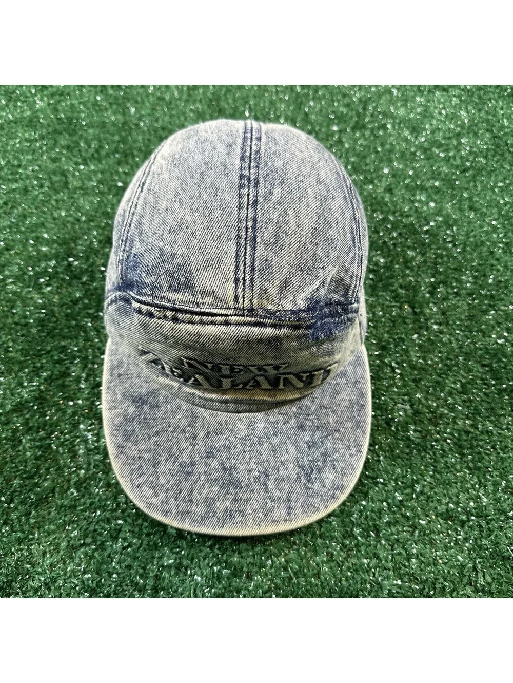 Vintage Retro 1980s Denim Style New Zealand Strapback Hat Cap Surf Hat